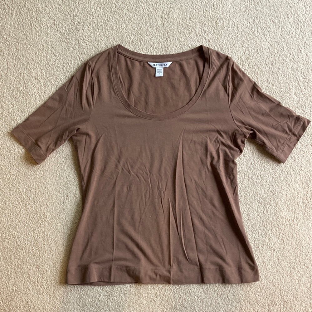 Athleta Outbound Scoop Tee